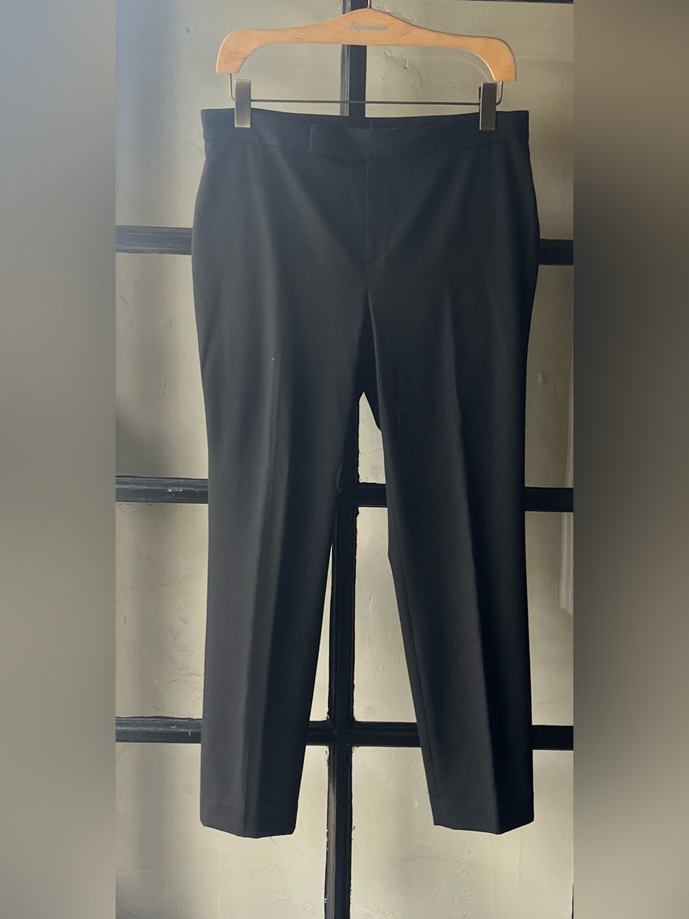Ralph Lauren Black Slim Trouser Pants